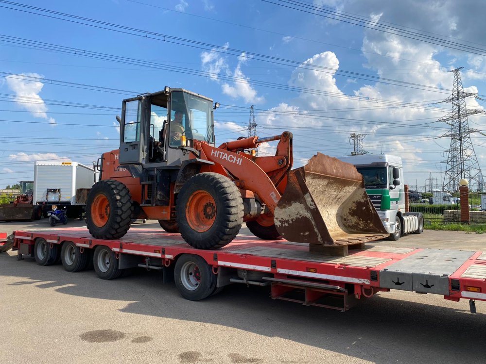 Фронтальный погрузчик HITACHI LX 110-7, 2007