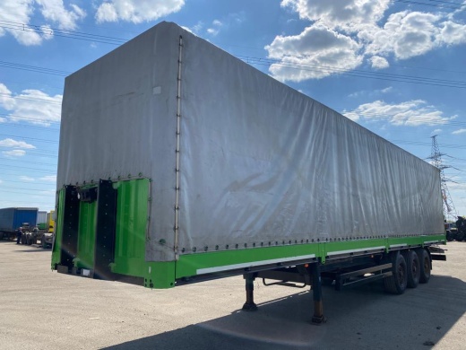 Полуприцеп борт-тент Kogel SN24, 2011