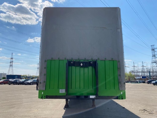 Полуприцеп борт-тент Kogel SN24, 2011