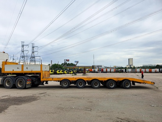 Broshuis Low Loader, 1990 г.в. трал (тяжеловоз)