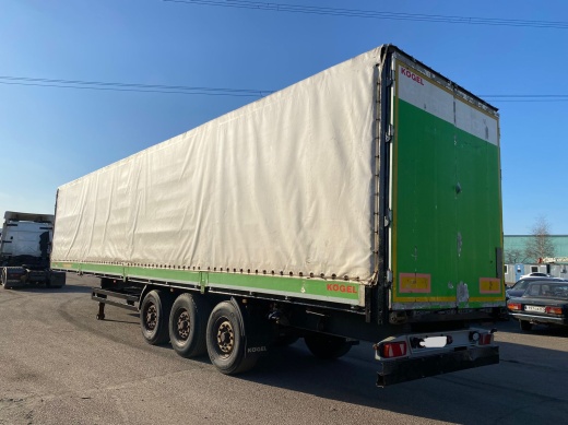 Полуприцеп шторно-бортовой Kogel SN24, 2011