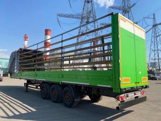 Полуприцеп борт-тент Kogel SN24, 2011
