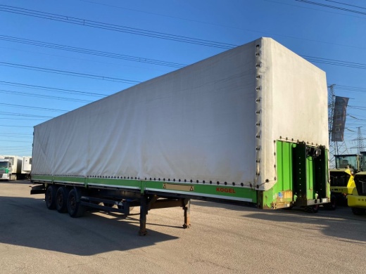 Полуприцеп шторно-бортовой Kogel SN24, 2011