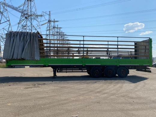 Полуприцеп борт-тент Kogel SN24, 2011