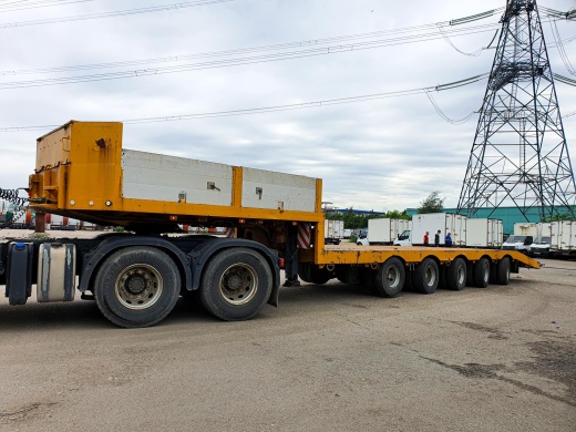 Broshuis Low Loader, 1990 г.в. трал (тяжеловоз)