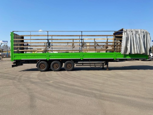 Полуприцеп борт-тент Kogel SN24, 2011